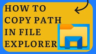 How To Copy Path In File Explorer [upl. by Aldred]