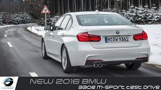 BMW 330e MSport  FIRST TEST DRIVE [upl. by Roxine]