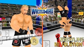 Goldberg vs Brock Lesnar at WM 33  Wrestling Revolution 3D [upl. by Aerbua]