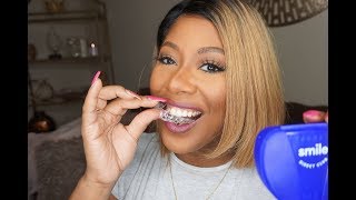 My SmileDirectClub Aligners Have Arrived  MakeupMesha [upl. by Okir553]