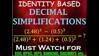 Trick 121  Solve DECIMAL PROBLEMS Mentally in 3 Seconds [upl. by Vivica]