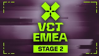 VCT EMEA Stage 2 Season Playoffs 2024  D1 [upl. by Inerney]