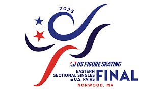 Intermediate Pairs Free Skate  2025 Eastern Sectional Singles amp US Pairs Final [upl. by Tuchman]