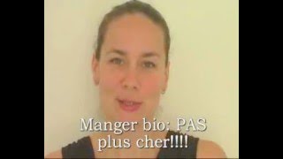 Manger bio pas forcément plus cher mais certainement meilleur pour la santé [upl. by Porty797]