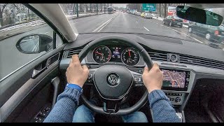 Volkswagen Passat B8  4K POV Test Drive 136 Joe Black [upl. by Havener]