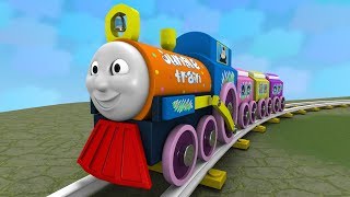 Choo Choo train Toy Factory Thomas amp Friend  Kids videos for kids  Cartoon Train kereta api [upl. by Repip]