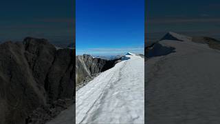 📍Loen  Skåla hike Norway 🇳🇴 September and a lot of ❄️ snow hike traveleurope norway skåla [upl. by Etem]