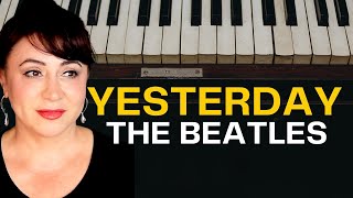 Yesterday The Beatles EasyAdvanced Piano  SHEET MUSIC [upl. by Pryce]