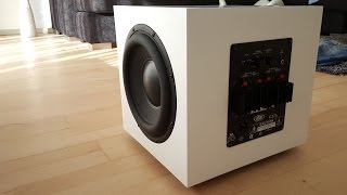 DIY subwoofer Peerless XLS 10quot [upl. by Drucilla]