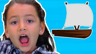 Row Row Row Your Boat  Nursery Rhymes  Kids Songs [upl. by Akkina482]