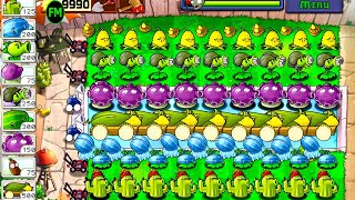 Pvz Survival Pool Strategy 12345Flags Gameplay Challenges  Pvz Survival Battle  Pvz Ep377 [upl. by Eustacia90]