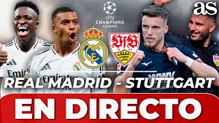 EN VIVO REAL MADRID  STUTTGART de la CHAMPIONS LEAGUE [upl. by Porty]