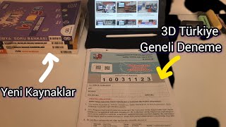 3D TÜRKİYE GENELİ HAKKINDA DÜŞÜNCELERİM yks2024 ilk1000 ykstayfa yks24 çalışmagünlüğüm 3d [upl. by Jahn]