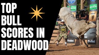 The Top Bull Scores in Deadwood SD [upl. by Mart630]