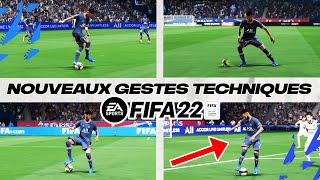 FIFA 22  LES 4 NOUVEAUX GESTES TECHNIQUES TUTO DRIBBLES [upl. by Auqinaj88]