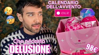 IL DRAMA DEL CALENDARIO DELLAVVENTO VERALAB Unboxing  Storytime delusione totale [upl. by Stig]