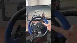 Test Thrustmaster T150 🎮 thrustmaster granturismo ThrustmasterT150 t150 Thrustmasterwheel [upl. by Athelstan]