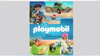 Playmobil Katalog JuliDezember 2024 Wir schauen uns den mal an [upl. by Rochell595]