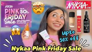 Huge Nykaa Pink Friday Sale Recommendations 😍 Nykaa Hot Pink Sale 2023 nykaahaul pinkfridaysale [upl. by Arahk]