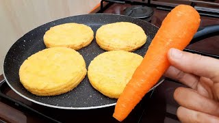 Prenez Carotte et Faites Cette Délicieuse Recette Facile Rapide à la Poêle 5min 🔝👌Carrot Pan Recipe [upl. by Haceber908]