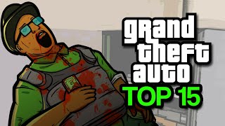 Las 15 Mejores Misiones de GTA [upl. by Leeann]