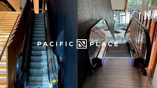 ThyssenKrupp MediumFile Entrance Escalator  Pacific Place  Seattle WA [upl. by Modie]