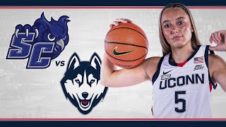 UConn Womens Basketball vs SCSU  Live Stream [upl. by Aerdnas379]