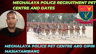 MEGHALAYA POLICE RECRUITMENT PET CENTRE  TARIKRANG ARO GIPIN MASIATANIRANGKO MASIE RANA [upl. by Gaul]