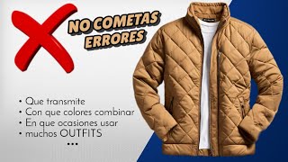 CHAQUETA ACOLCHADA → Como combinar y vestirlas  muchos OUTFITS para hombre [upl. by Aedrahs]