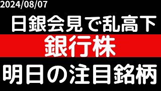 日銀副総裁会見で乱高下！！ハト派発言で銀行株も買いか！？ [upl. by Parish272]