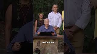 President Biden becomes first sitting president to venture into Amazon rainforest shorts [upl. by April]