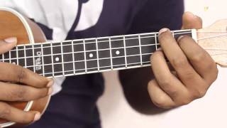 How to play F sharp minor  Ukulele Easy Chord  Ukulele Lessons [upl. by Llednyl]