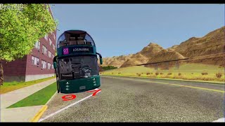 Bus Route 97  Los Injurus Map Loop BeamNGDrive v028 [upl. by Rosdniw]