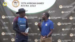 AFRICAN GAMES 2023 MEN NAMIBIA V TANZANIA [upl. by Nnaed840]