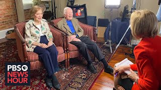 Jimmy and Rosalynn Carter reflect on 75 years of marriage the state of America politics [upl. by Irrabaj]