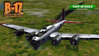 B17 Flying Fortress  The Mighty 8th  Historical Mission 3 [upl. by Cibis627]