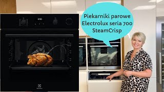 Piekarniki parowe Electrolux seria 700 SteamCrisp [upl. by Nytsirt]