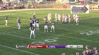 PandoraGilboa vs Leipsic Football 9132024 [upl. by Yelich]