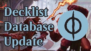 February Decklist Database Update [upl. by Roi]