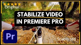 ✅ How to STABILIZE VIDEO IN PREMIERE PRO  FULL UPDATED GUIDE 🚀✨😱✅ [upl. by Aehr903]