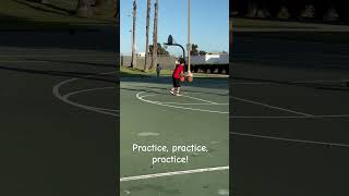 Working on my basketball and dribbling skills ￼ [upl. by Aja]