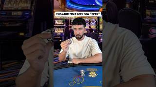 This hand ALWAYS seems like a movie…🤣🍿 casino blackjack gambling comedy skit lasvegas [upl. by Hanley]