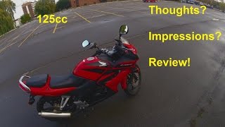 CBR 125 Beginners ImpressionsReview [upl. by Erik242]