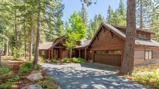 Custom Home Nestled on The 8th Fairway  14088 Skiview Loop Truckee CA  Tahoe Donner [upl. by Angelle]