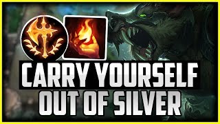 Carry Yourself Out Of LOW ELO  How to Play Warwick Top amp CARRY for Beginners  League of Legends [upl. by Duma]