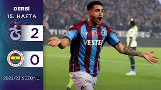 Trabzonspor 20 Fenerbahçe  15 Hafta  202223 [upl. by O'Toole]