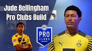 Jude Bellingham  FIFA 22 Pro Clubs Look AlikeBuild [upl. by Rundgren707]