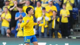 Yuito Suzuki 20232024 All Goals  Brøndby IF [upl. by Quickman]