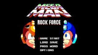 Mega Man Rock Force Music  Stage Select [upl. by Naujud]