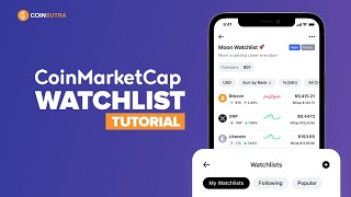 CoinMarketCap Watchlist Tutorial ⭐ Benefits and How to Use it [upl. by Arola382]